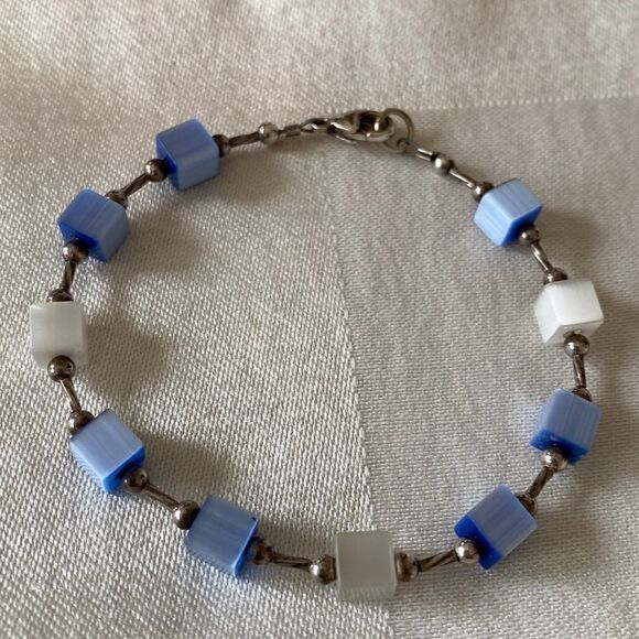 Sterling  silver  bracelet - Picture 1 of 3